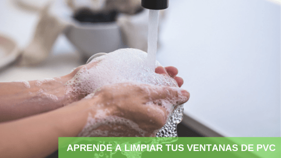 Limpiar ventanas de PVC