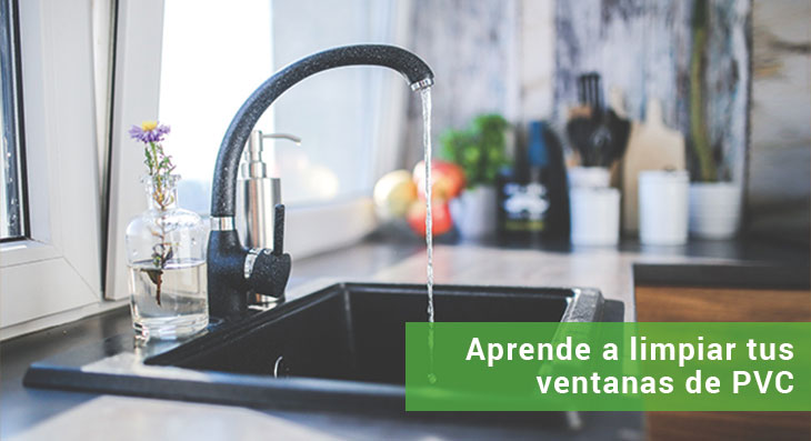Limpieza ventanas PVC